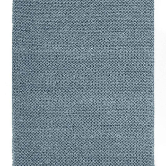 Feelgood by Brinker wollen vloerkleed New Loop lichtblauw 227 - Vloerkledenloods