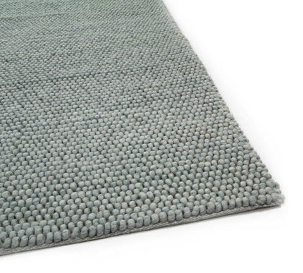 Feelgood by Brinker wollen vloerkleed New Loop mint 428 - Vloerkledenloods