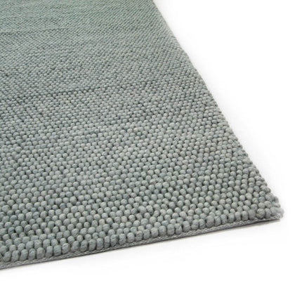 Feelgood by Brinker wollen vloerkleed New Loop mint 428 - Vloerkledenloods