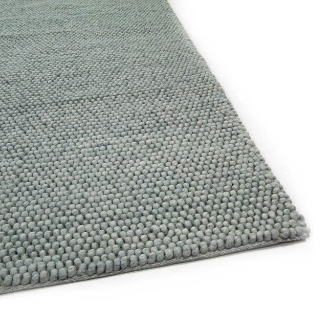 Feelgood by Brinker wollen vloerkleed New Loop mint 428 - Vloerkledenloods