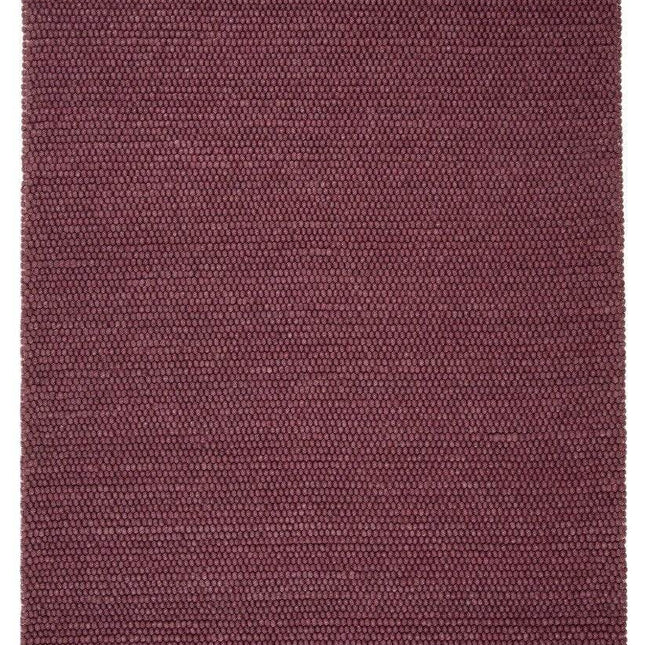 Feelgood by Brinker wollen vloerkleed New Loop paars 319 - Vloerkledenloods