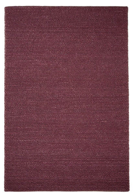 Feelgood by Brinker wollen vloerkleed New Loop paars 319 - Vloerkledenloods