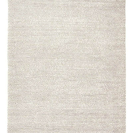 Feelgood by Brinker wollen vloerkleed New Loop wit 815 - Vloerkledenloods