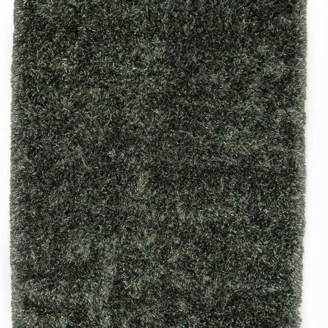 Feelgood by Brinker wollen vloerkleed New Paulo donkergroen 442 - Vloerkledenloods
