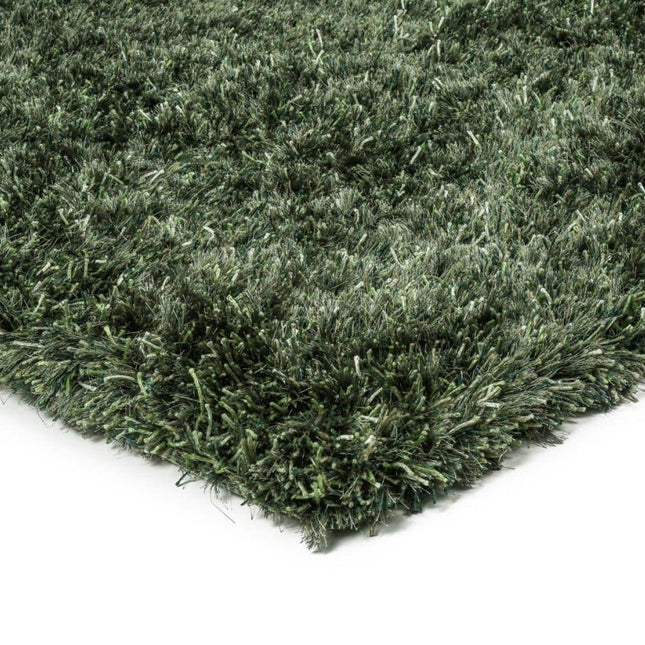 Feelgood by Brinker wollen vloerkleed New Paulo donkergroen 442 - Vloerkledenloods