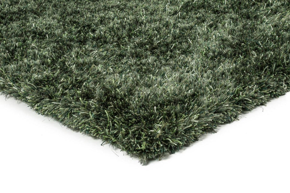 Feelgood by Brinker wollen vloerkleed New Paulo donkergroen 442 - Vloerkledenloods