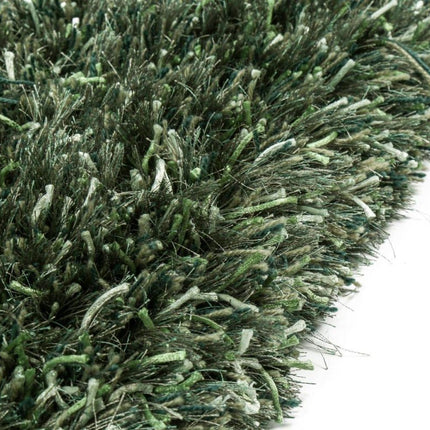 Feelgood by Brinker wollen vloerkleed New Paulo donkergroen 442 - Vloerkledenloods