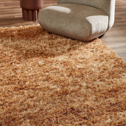 Feelgood by Brinker wollen vloerkleed New Paulo goud 030 - Vloerkledenloods