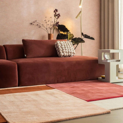 Feelgood by Brinker wollen vloerkleed Umare blush 620 - Vloerkledenloods