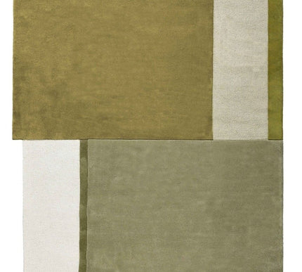 Feelgood by Brinker wollen vloerkleed Umare olive 770 - Vloerkledenloods