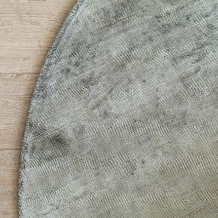 Rond Vloerkleed Felva Viscose Silk Groen