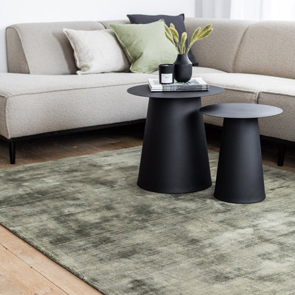 Vloerkleed Felva Viscose Silk Groen