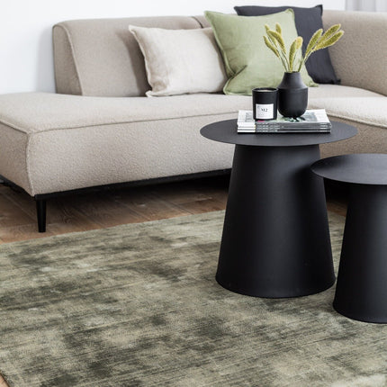 Vloerkleed Felva Viscose Silk Groen