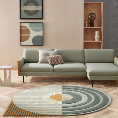 Brinker carpets vloerkleed Fano Girare green