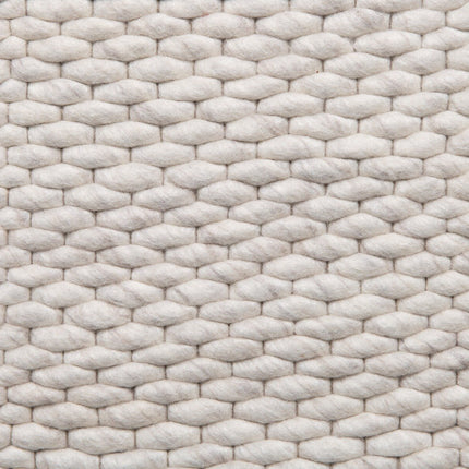 Feelgood by Brinker wollen vloerkleed Genua cloud white 815