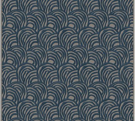 Ensuite By Brinker vloerkleed Graphix 1016 Grey - Navy