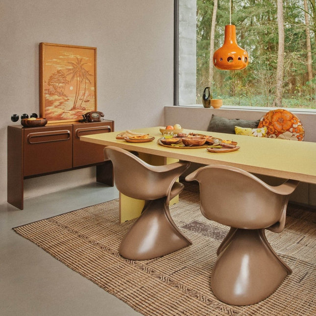HKliving dessert jute vloerkleed 150x240cm - Vloerkledenloods