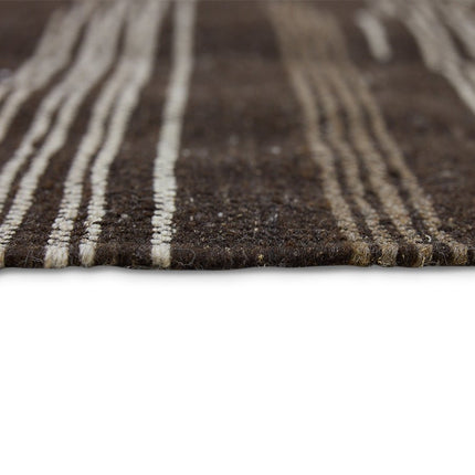 HKliving gestreept wollen Kelim 150x240cm - Vloerkledenloods