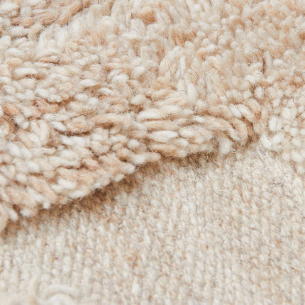 HKliving getuft wollen vloerkleed Limestone - Vloerkledenloods
