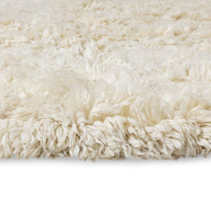 HKliving hoogpolig rond vloerkleed inner circle 250cm - Vloerkledenloods