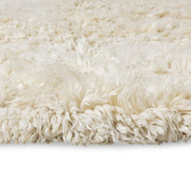 HKliving hoogpolig rond vloerkleed inner circle 250cm - Vloerkledenloods