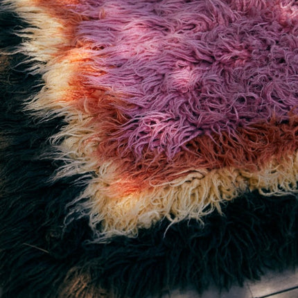 HKliving hoogpolig vloerkleed Downtown 120x180cm - Vloerkledenloods