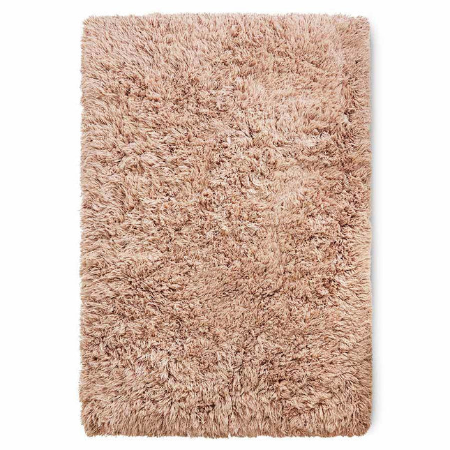 HKliving hoogpolig vloerkleed soft pink 200x300cm - Vloerkledenloods