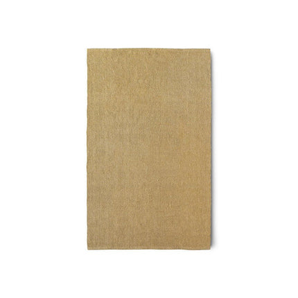 HKliving jute vloerkleed Mustard - Vloerkledenloods
