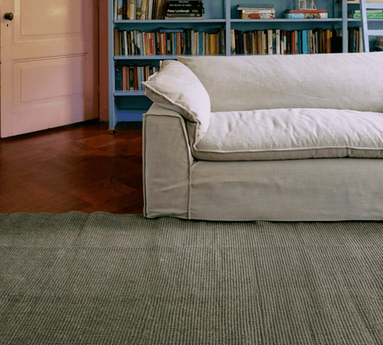 HKliving jute vloerkleed Sage - Vloerkledenloods