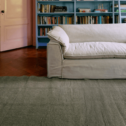 HKliving jute vloerkleed Sage - Vloerkledenloods