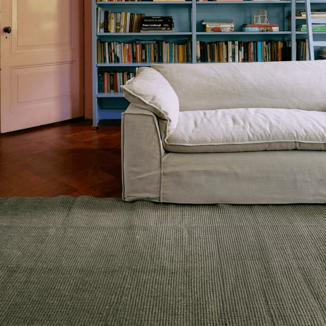 HKliving jute vloerkleed Sage - Vloerkledenloods