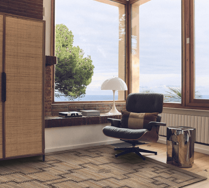 HKliving jute vloerkleed Tuareg 200x300cm - Vloerkledenloods