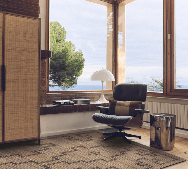 HKliving jute vloerkleed Tuareg 200x300cm - Vloerkledenloods