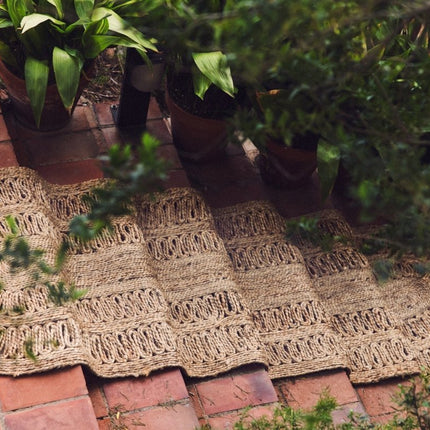 HKliving ovaal jute loper Soleil - Vloerkledenloods