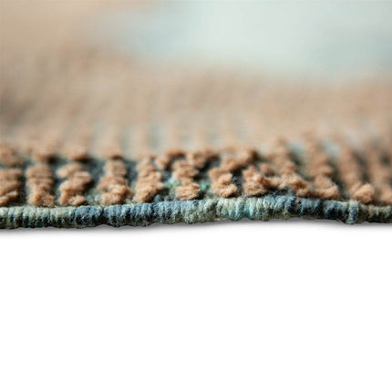 HKliving printed vloerkleed vierkant overtufted 250x250cm - Vloerkledenloods