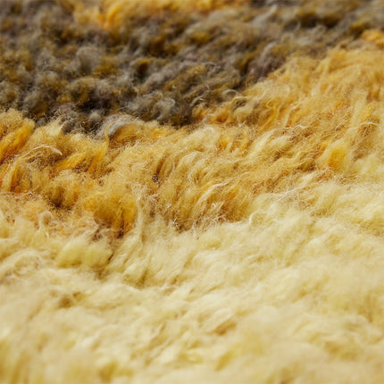HKliving rond fluffy vloerkleed Dunes 145cm - Vloerkledenloods