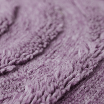 HKliving rond wollen vloerkleed lilac 150cm - Vloerkledenloods