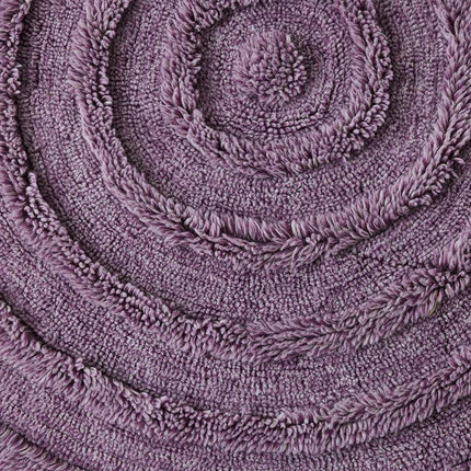 HKliving rond wollen vloerkleed lilac 150cm - Vloerkledenloods