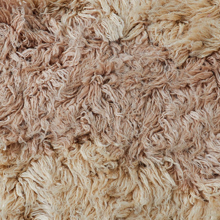 HKliving vierkant fluffy vloerkleed Shore 250x250cm - Vloerkledenloods