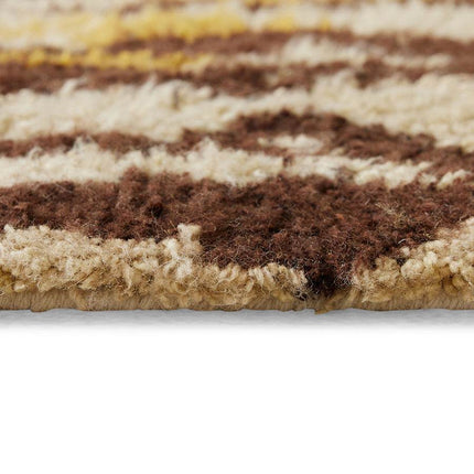 HKliving wollen loper rave 70x250cm - Vloerkledenloods