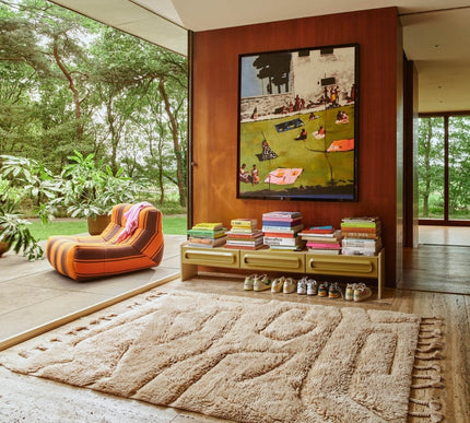 HKliving wollen vloerkleed limitless 140x200cm - Vloerkledenloods