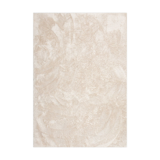 Hoogpolig vloerkleed Odelia beige/wit - Interieur05