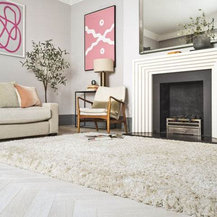 Hoogpolig vloerkleed Bella Sand - Nova Carpets - Vloerkledenloods