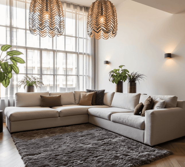 Hoogpolig vloerkleed Fender Antraciet/zwart - Vloerkledenloods