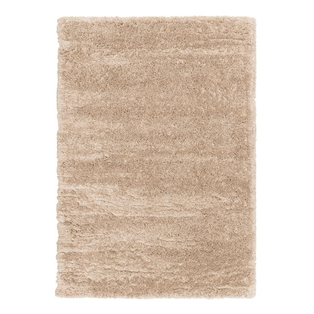 Hoogpolig vloerkleed Fender beige - Vloerkledenloods