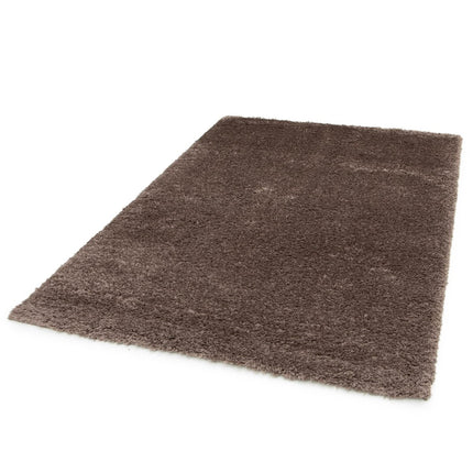 Hoogpolig vloerkleed Fender taupe - Vloerkledenloods