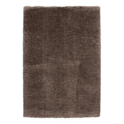 Hoogpolig vloerkleed Fender taupe - Vloerkledenloods