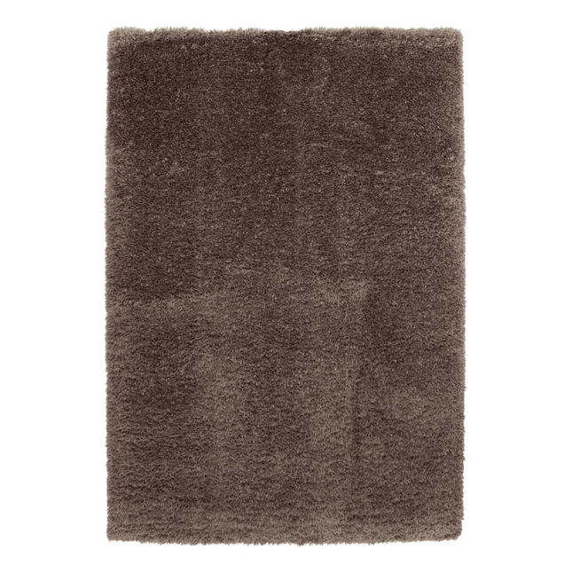 Hoogpolig vloerkleed Fender taupe - Vloerkledenloods