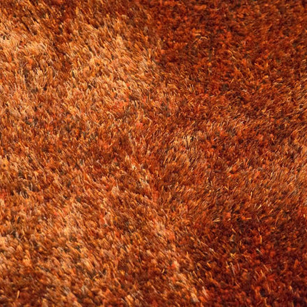 Hoogpolig vloerkleed Lago Mix oranje 63 - Karpi - Vloerkledenloods