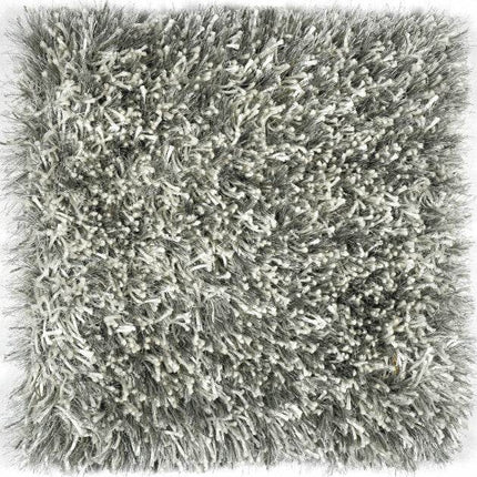 Hoogpolig Vloerkleed Luxora Zilver - Vloerkledenloods